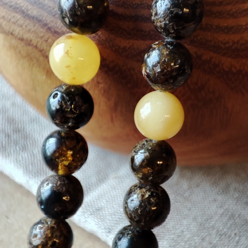 Четки будд. янтарь