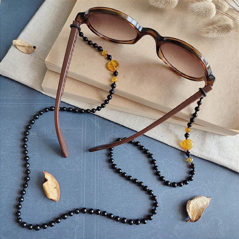 2,Шнурок для очков, янтарь