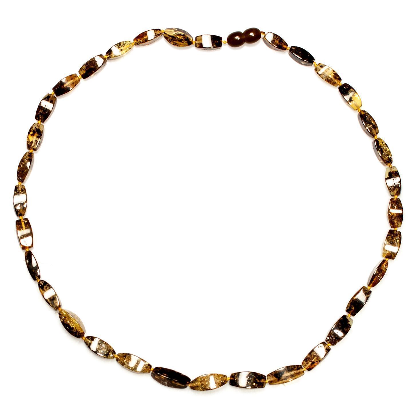 Бусы "Аленка" из янтаря