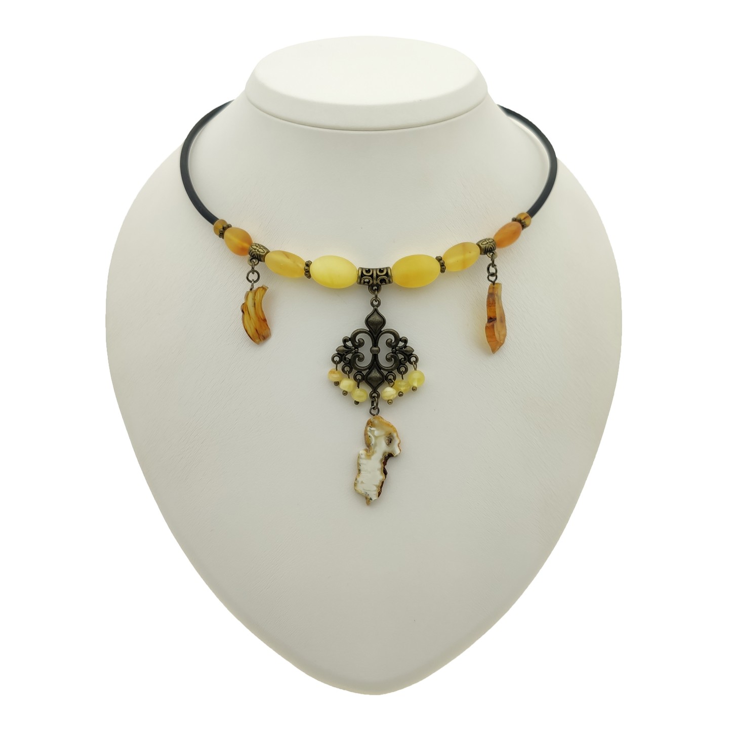 Колье Янтарь