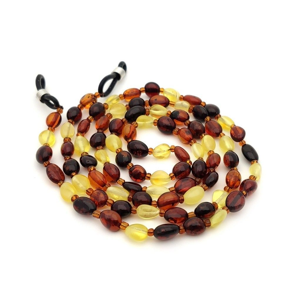 1,Шнурок для очков, янтарь