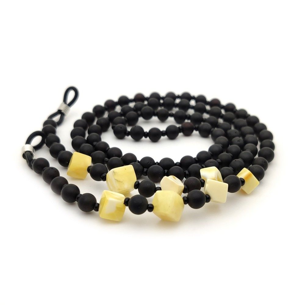 2,Шнурок для очков, янтарь