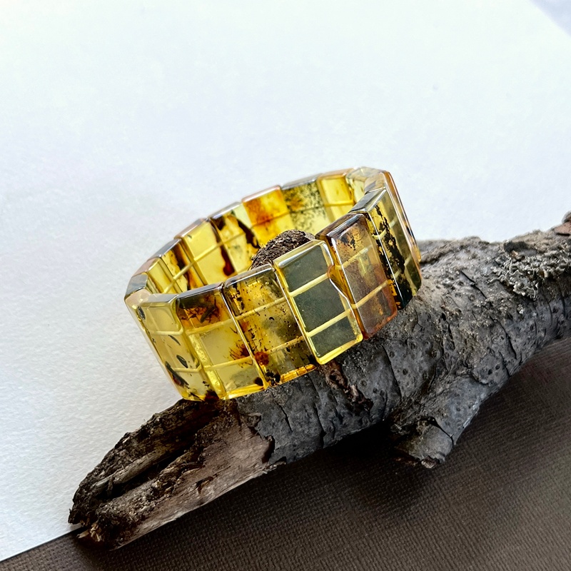 Браслет Муж. янтарь 3421119492-3