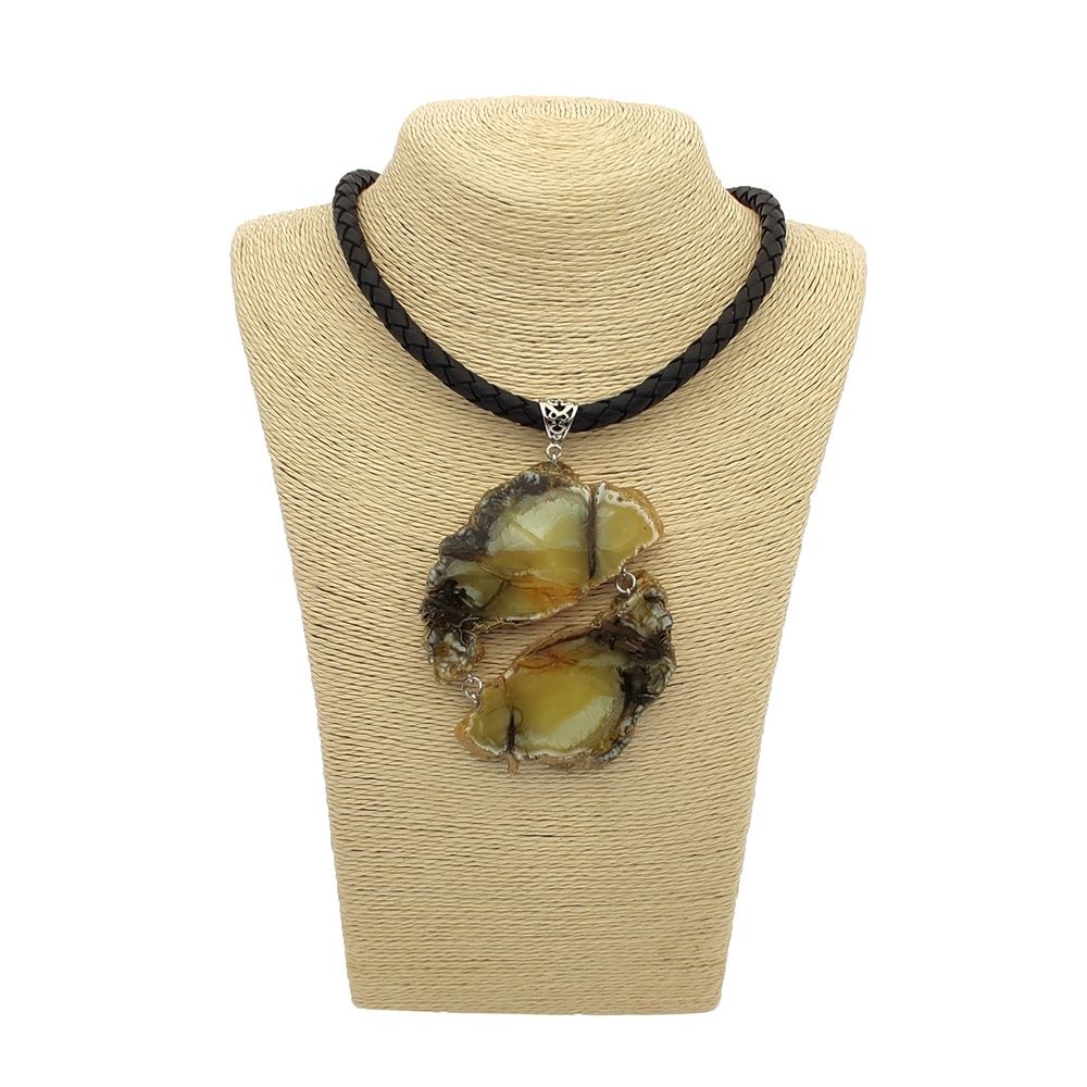 Колье авторское Янтарь