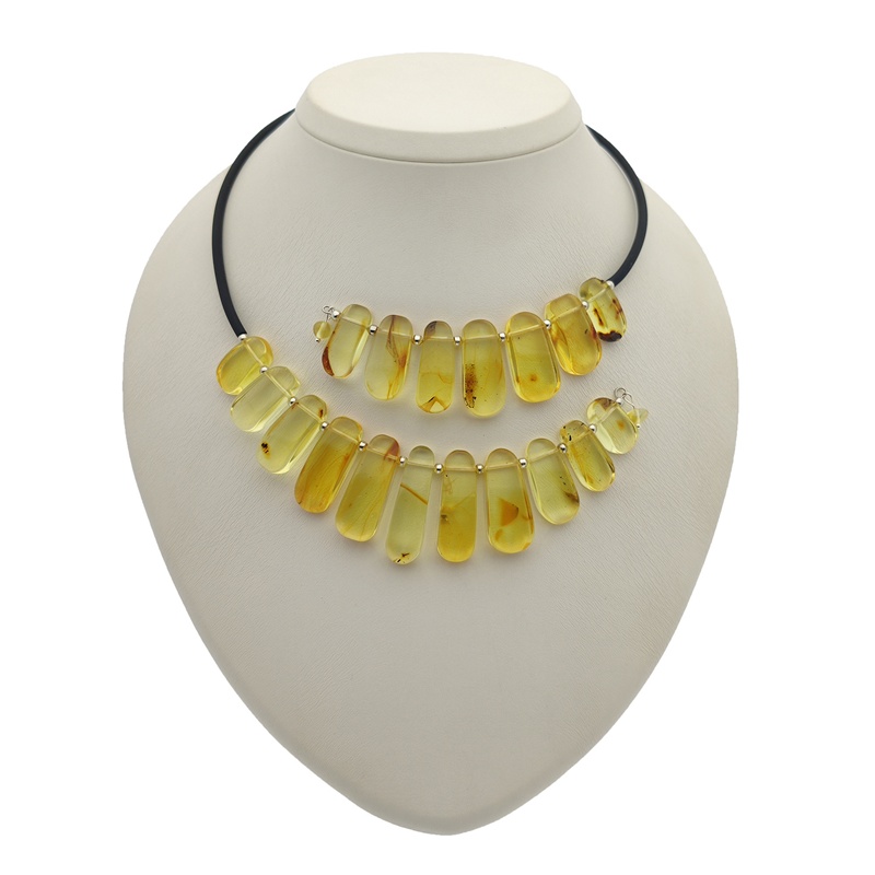 Колье Янтарь 7402209474