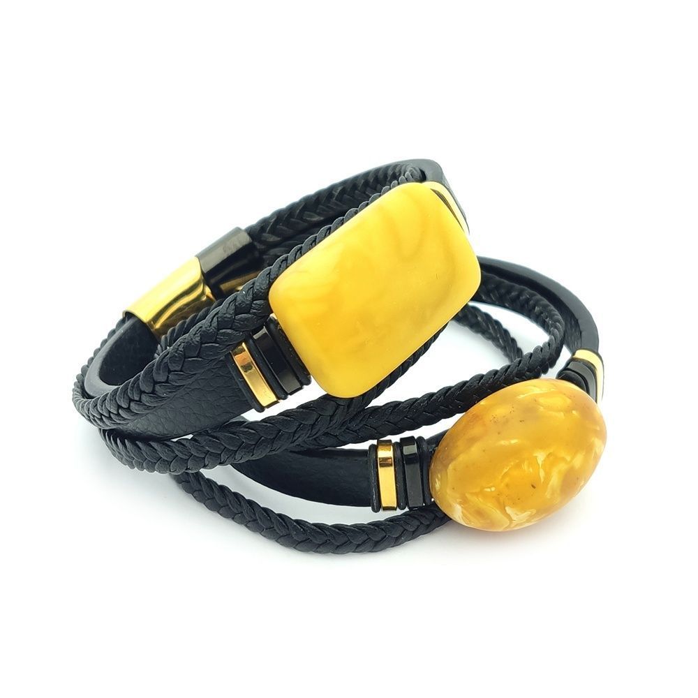 Браслет на кож.  ремешке