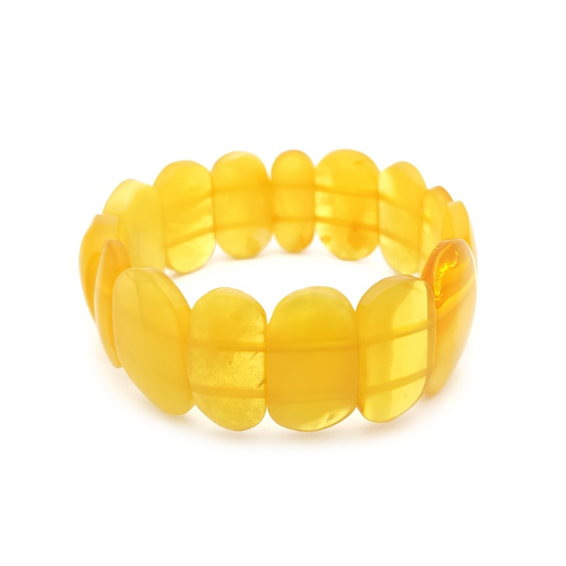 Браслет пласт. янтарь 33119474-3