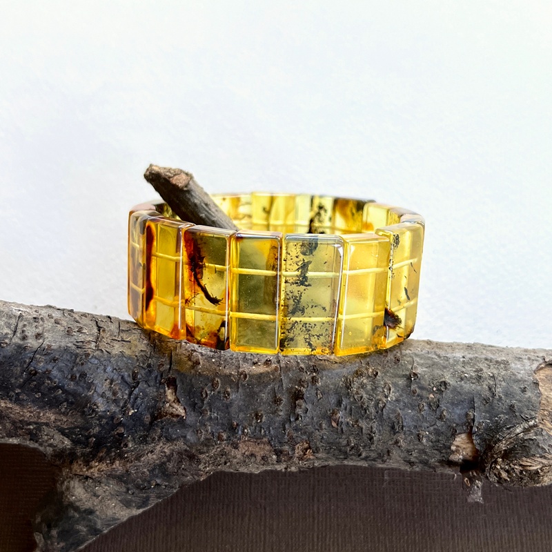 Браслет Муж. янтарь 3421119492-2