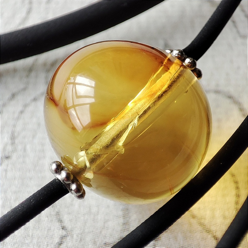 Колье "Италия" Янтарь