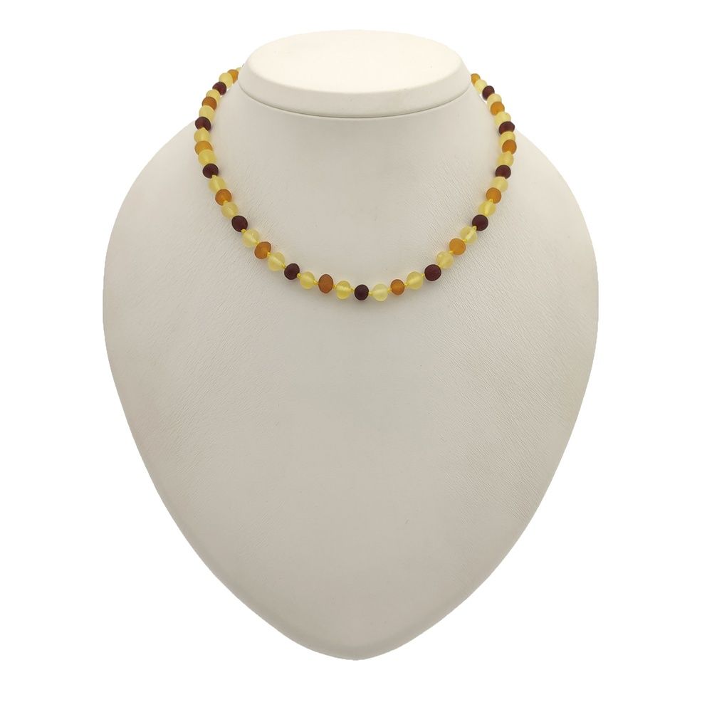 Чокер "Мятый шар" Янтарь