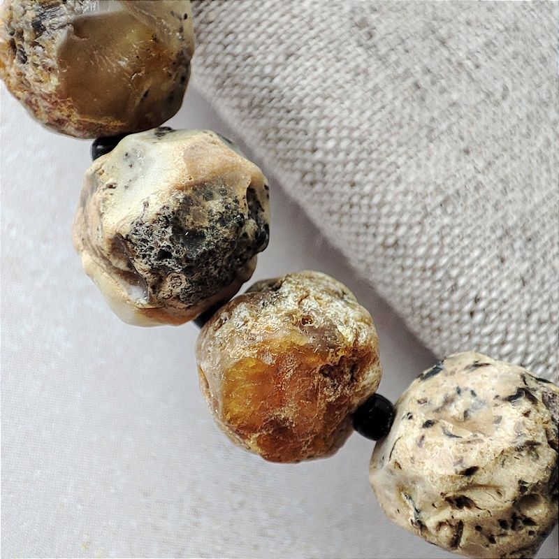 Браслет "Кусанка" янтарь