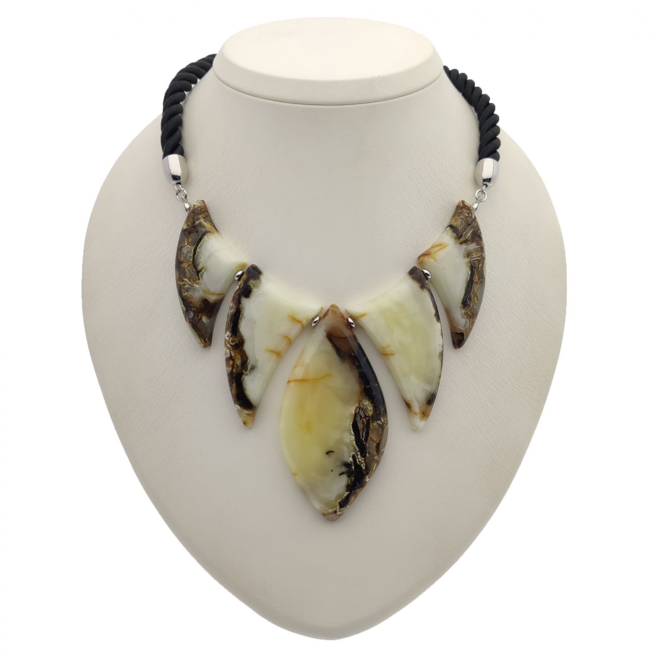 Колье авторское Янтарь