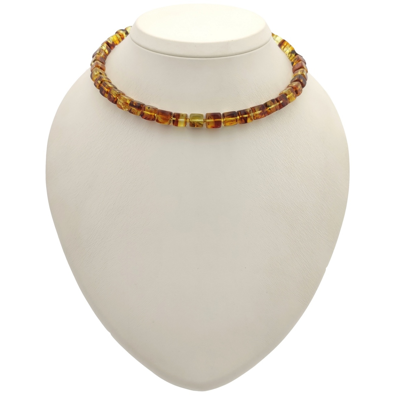 Чокер "Куб" из янтаря