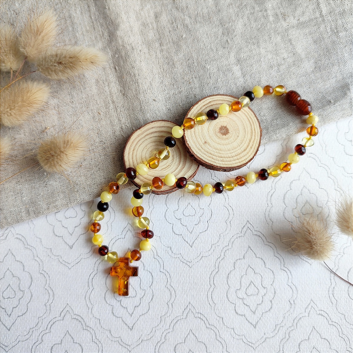 Бусы детские из янтаря 5503029928 (1)