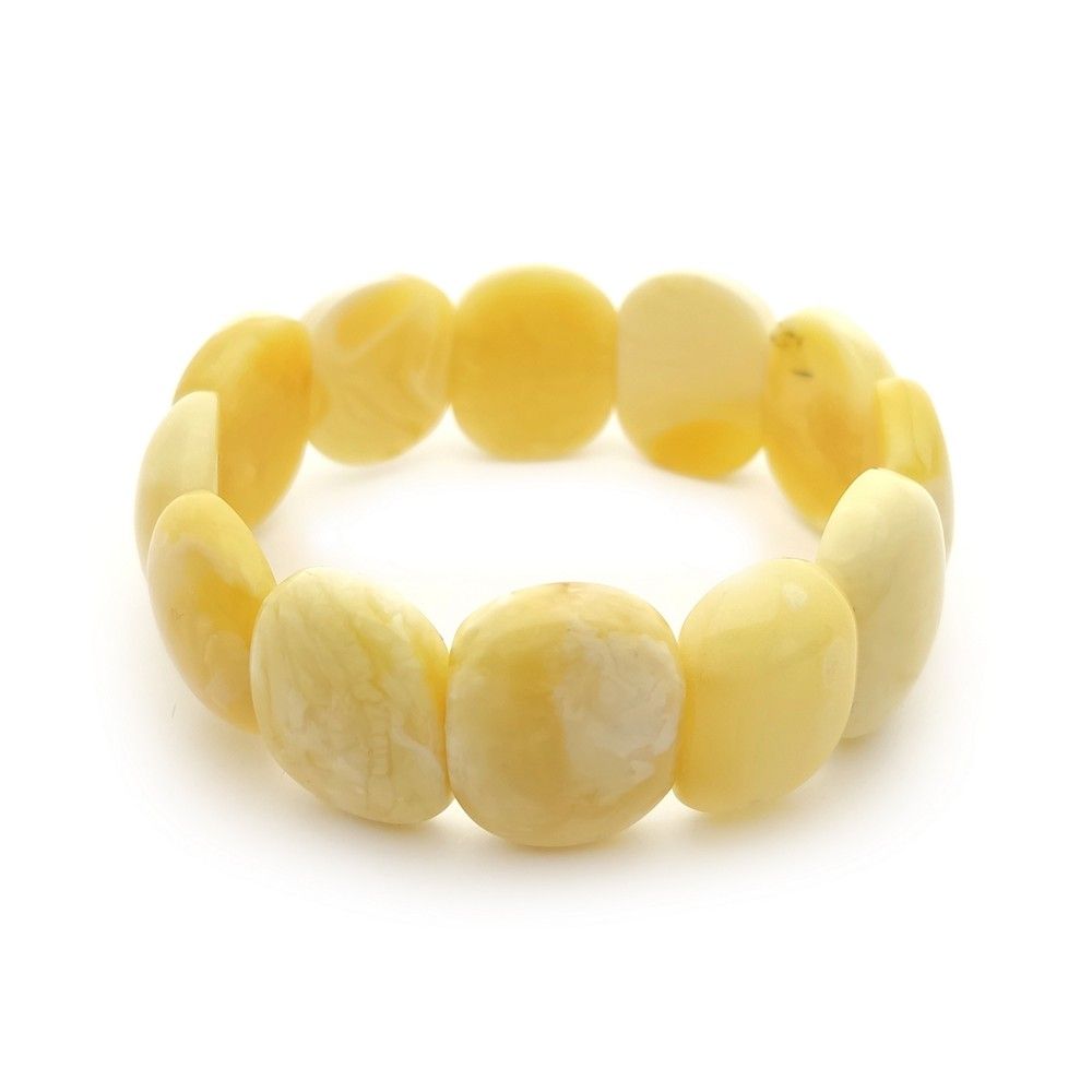 Браслет "Пластина" Янтарь