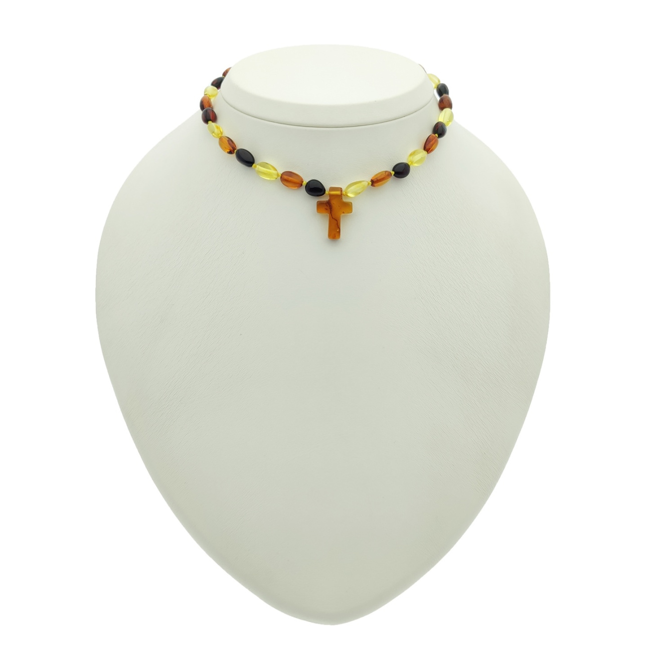 Бусы детские из янтаря