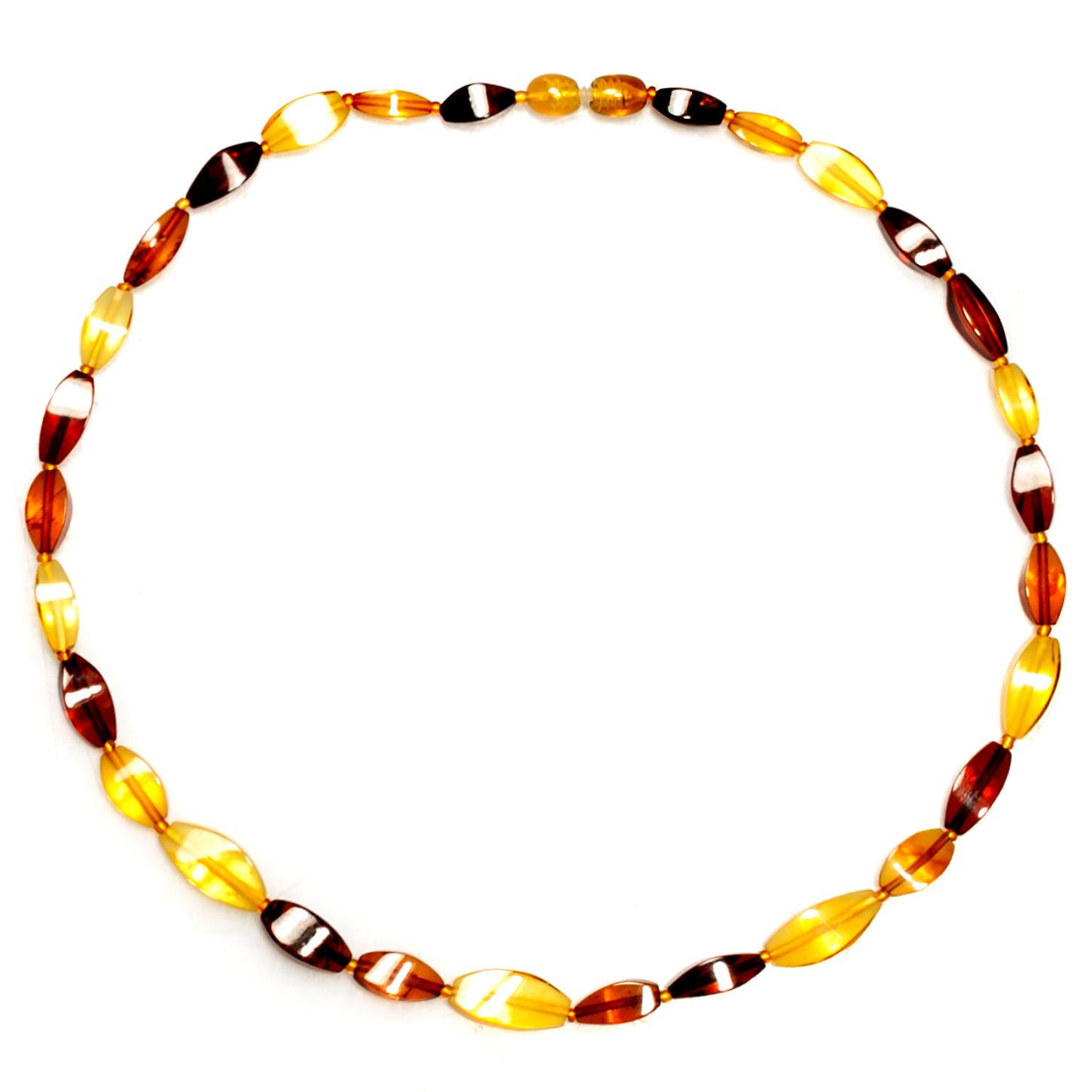 Бусы Аленка из янтаря