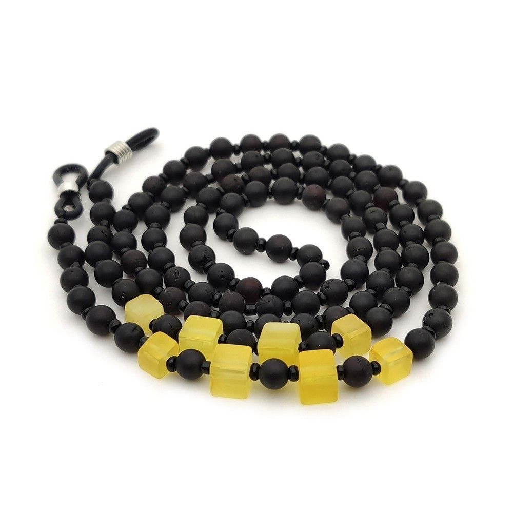 2,Шнурок для очков, янтарь