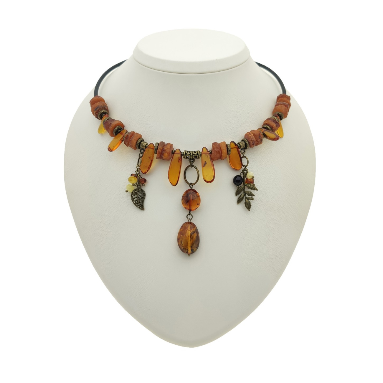 Колье Янтарь
