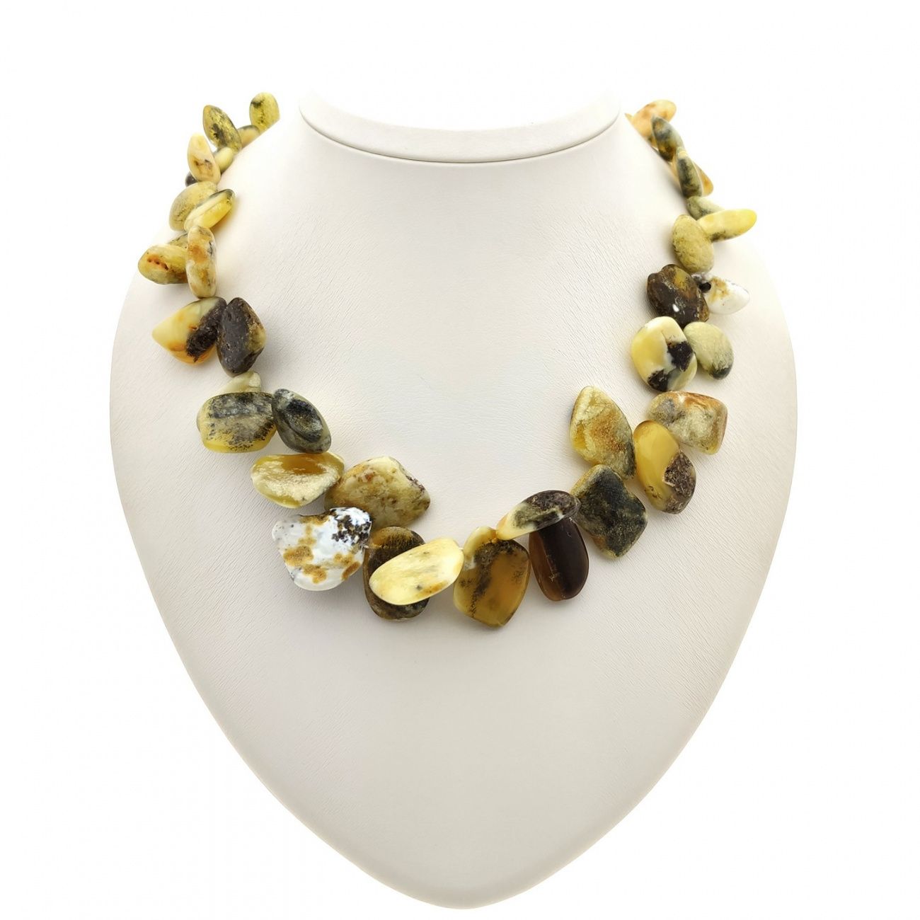 Бусы "Облепиха" янтарь