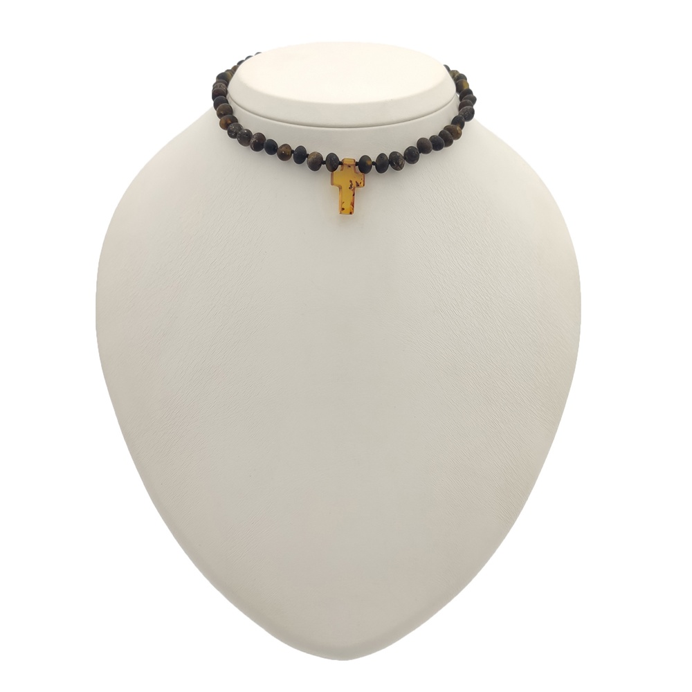 Бусы детские из янтаря