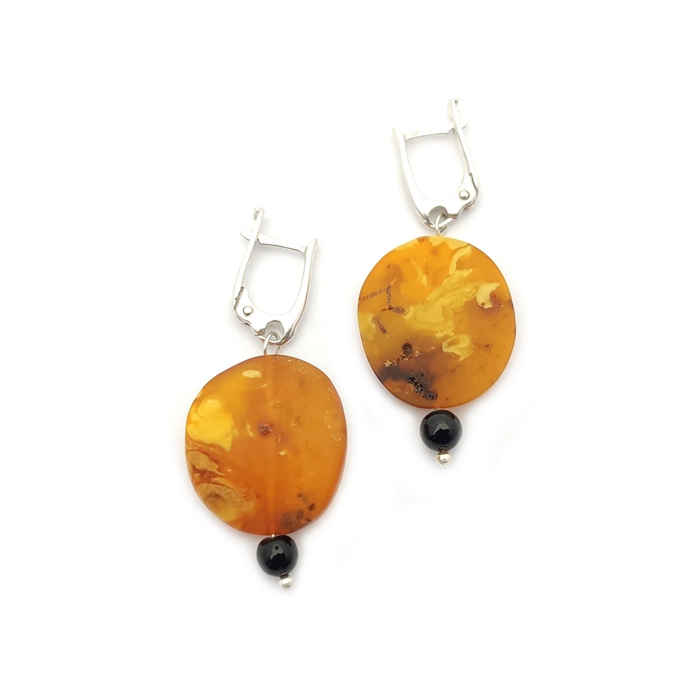 Серьги, Янтарь,ПСР 2353205331