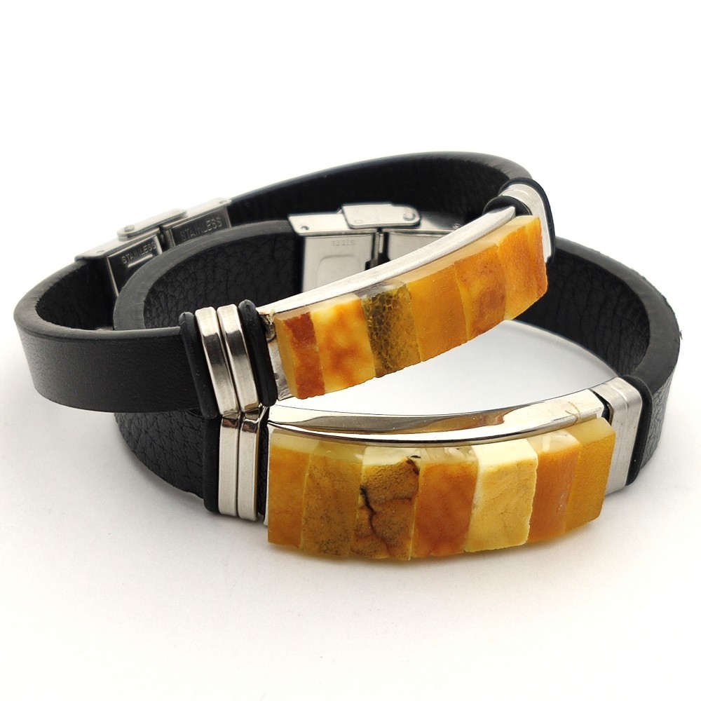 Браслет на кож.  ремешке