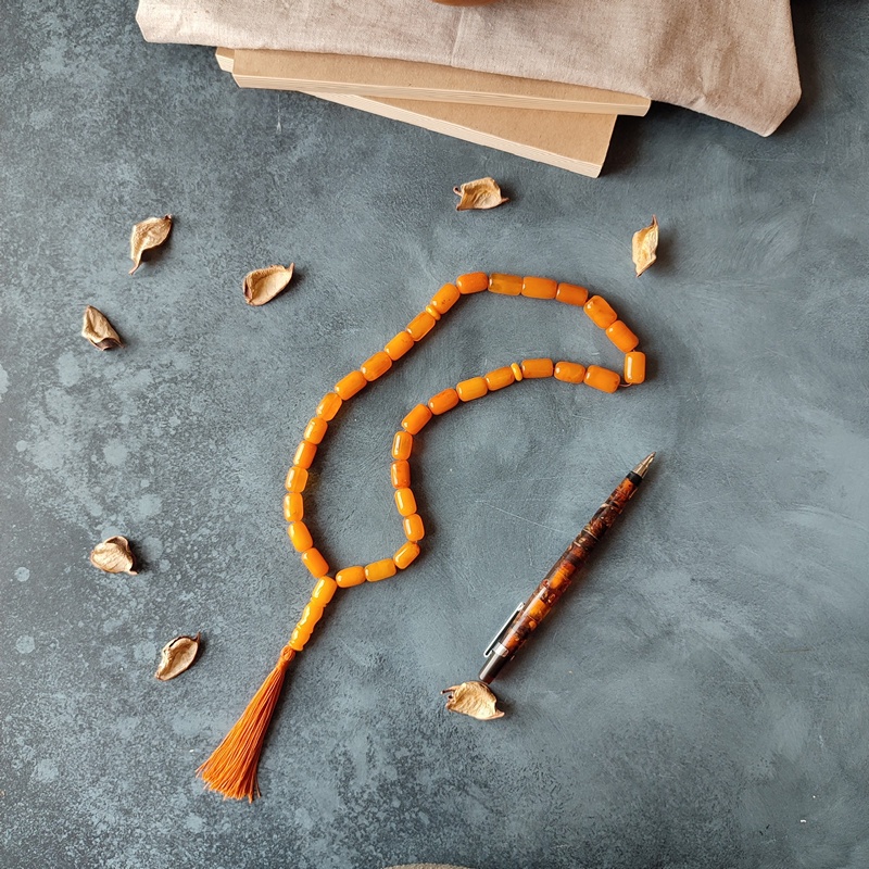 Четки мусульманские янтарь