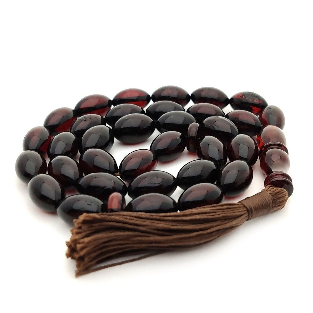 Четки мусульманские янтарь