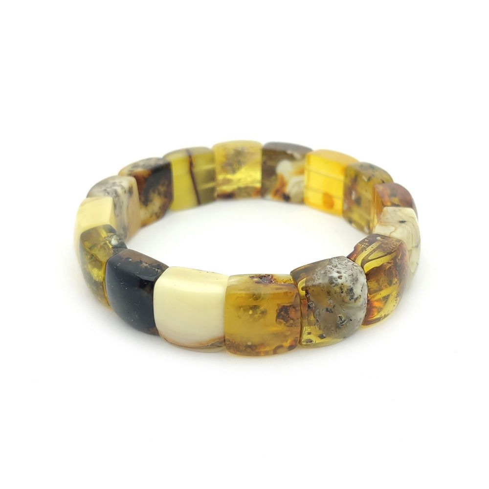 Браслет "Ириска" янтарь