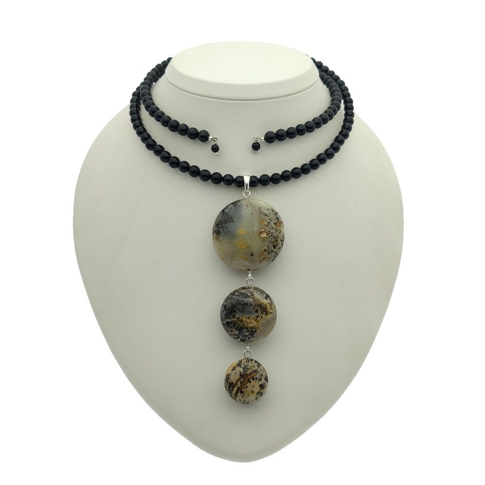 Колье "Италия" Янтарь