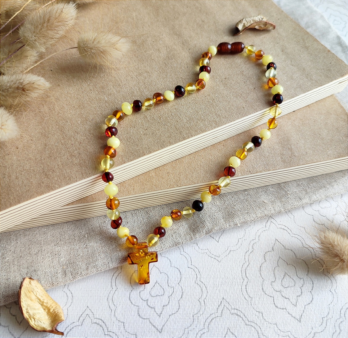 Бусы детские из янтаря 5503029928 (3)