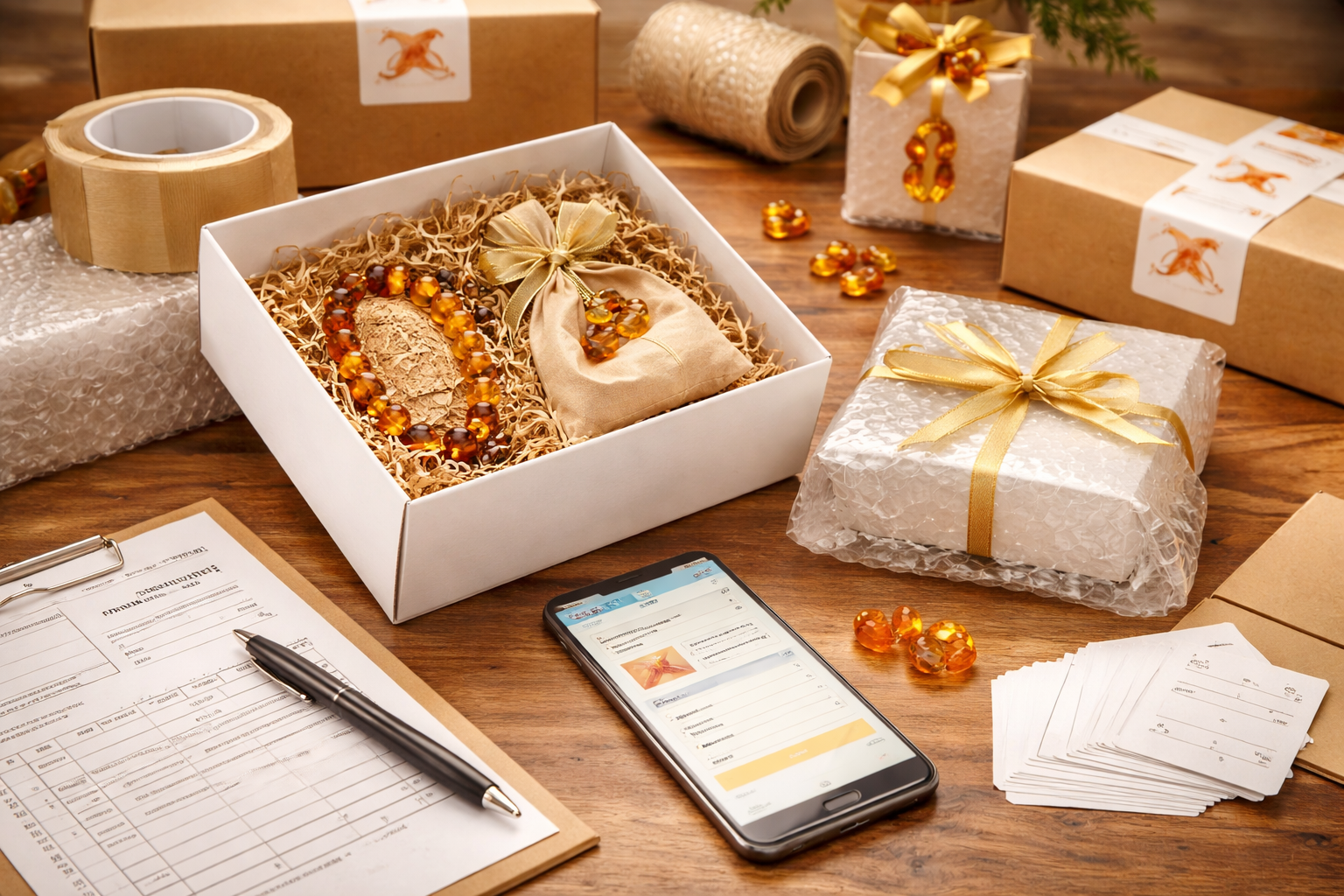 Улучшили доставку и упаковку заказов