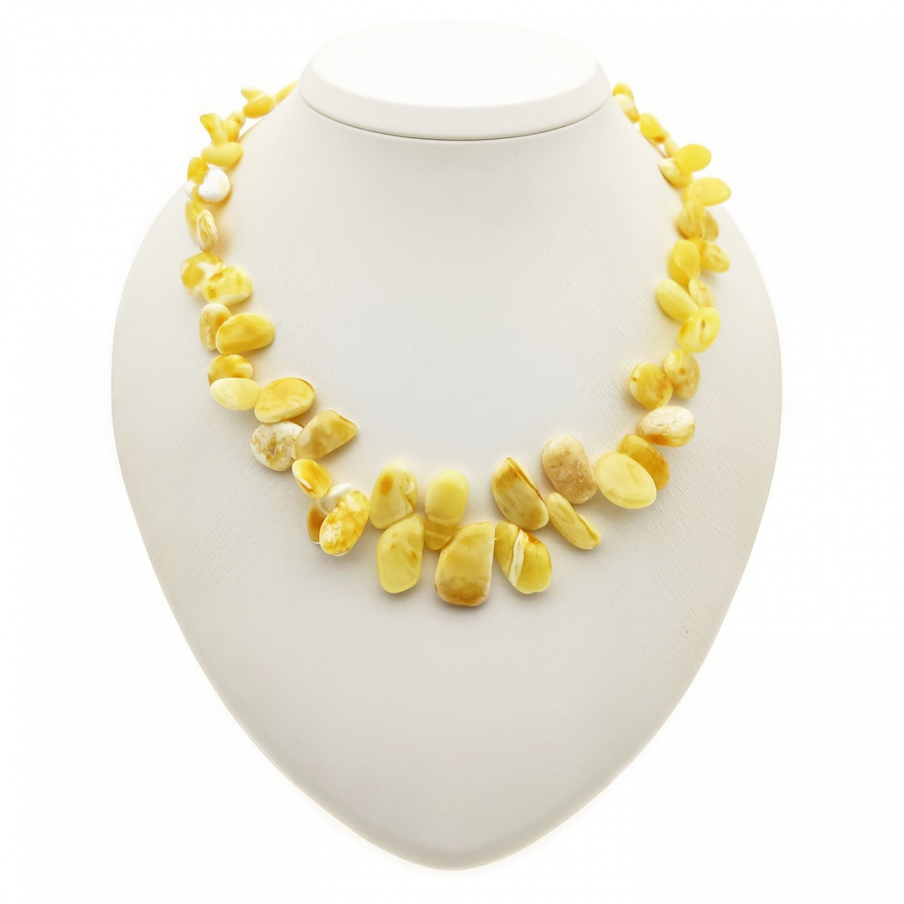 Бусы "Облепиха" янтарь