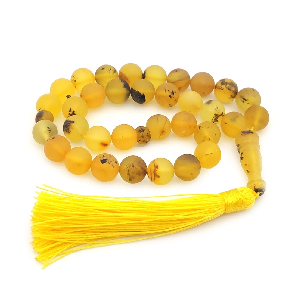 Четки мусульманские янтарь 9421100024