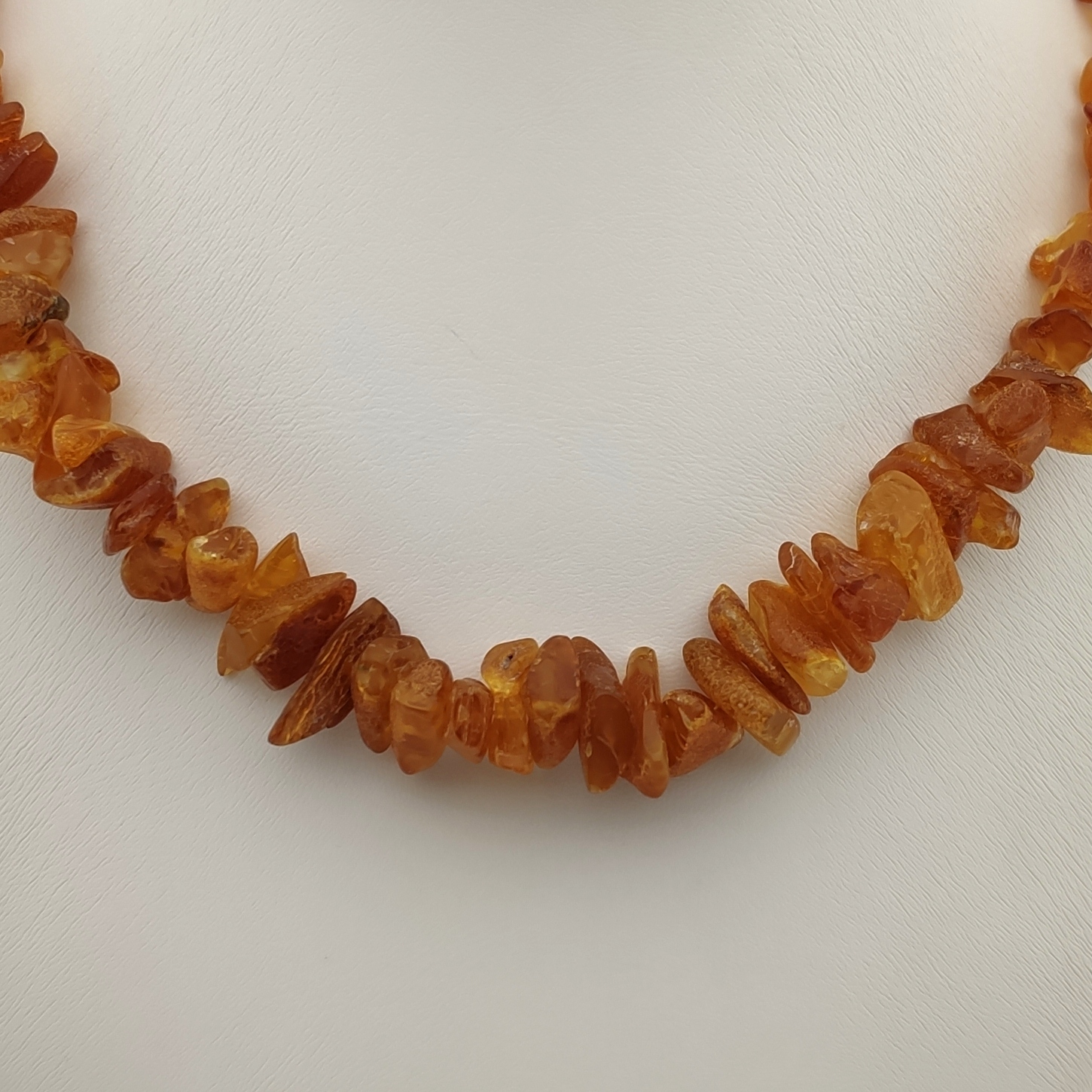 Бусы "Лечебка" из янтаря