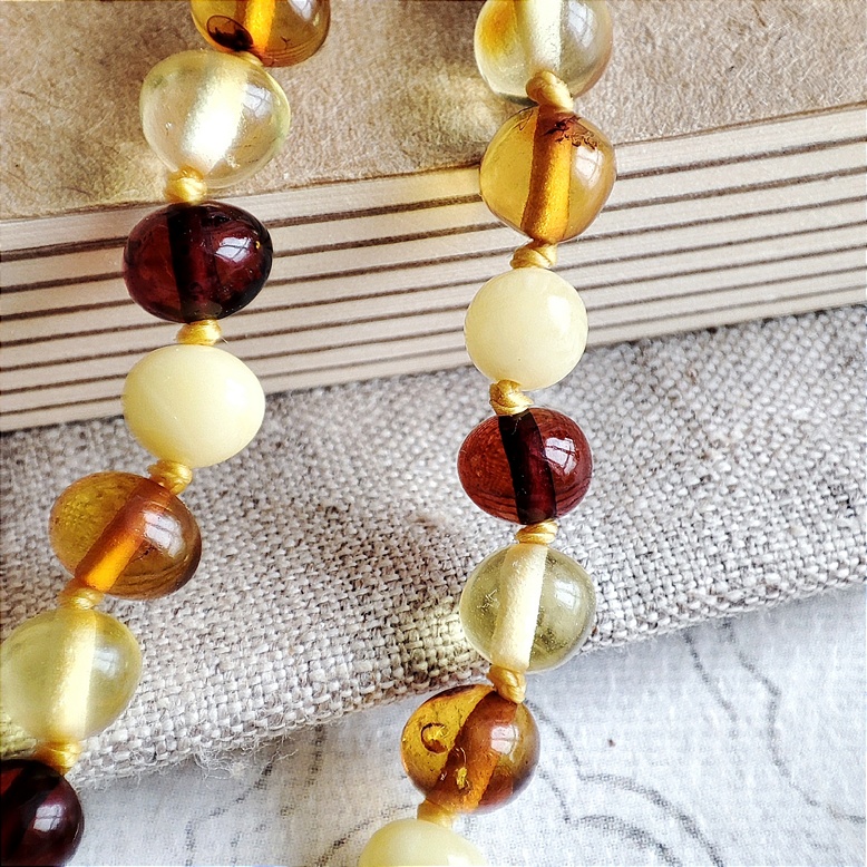 Бусы детские из янтаря 5503029928 (2)