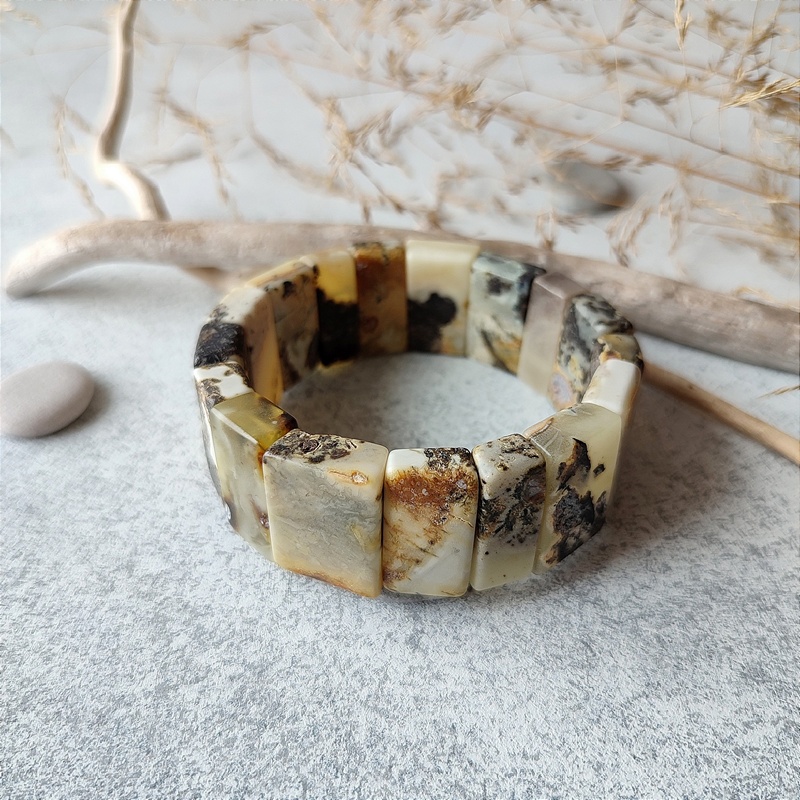 Браслет Мужской янтарь 3031119482 (5)