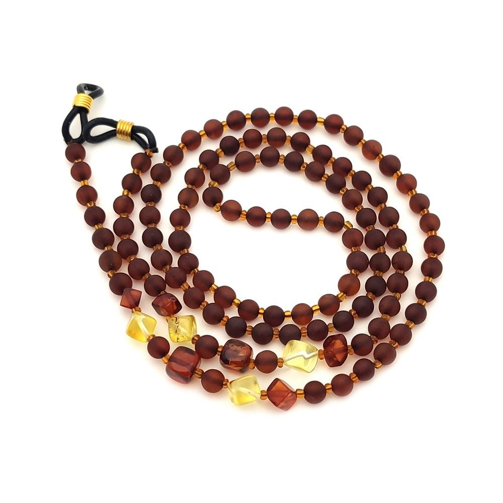 2,Шнурок для очков 5 в 1, янтарь