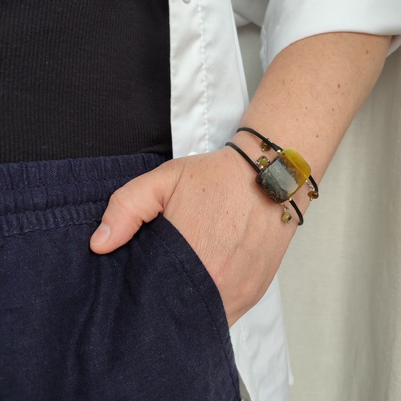 Браслет "Хлоя" Янтарь