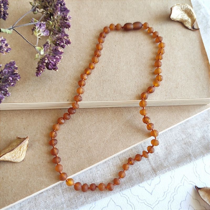 Чокер "Мятый шар" Янтарь