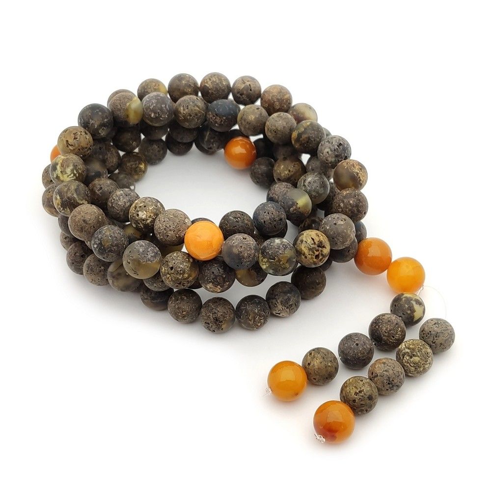 Четки будд. янтарь