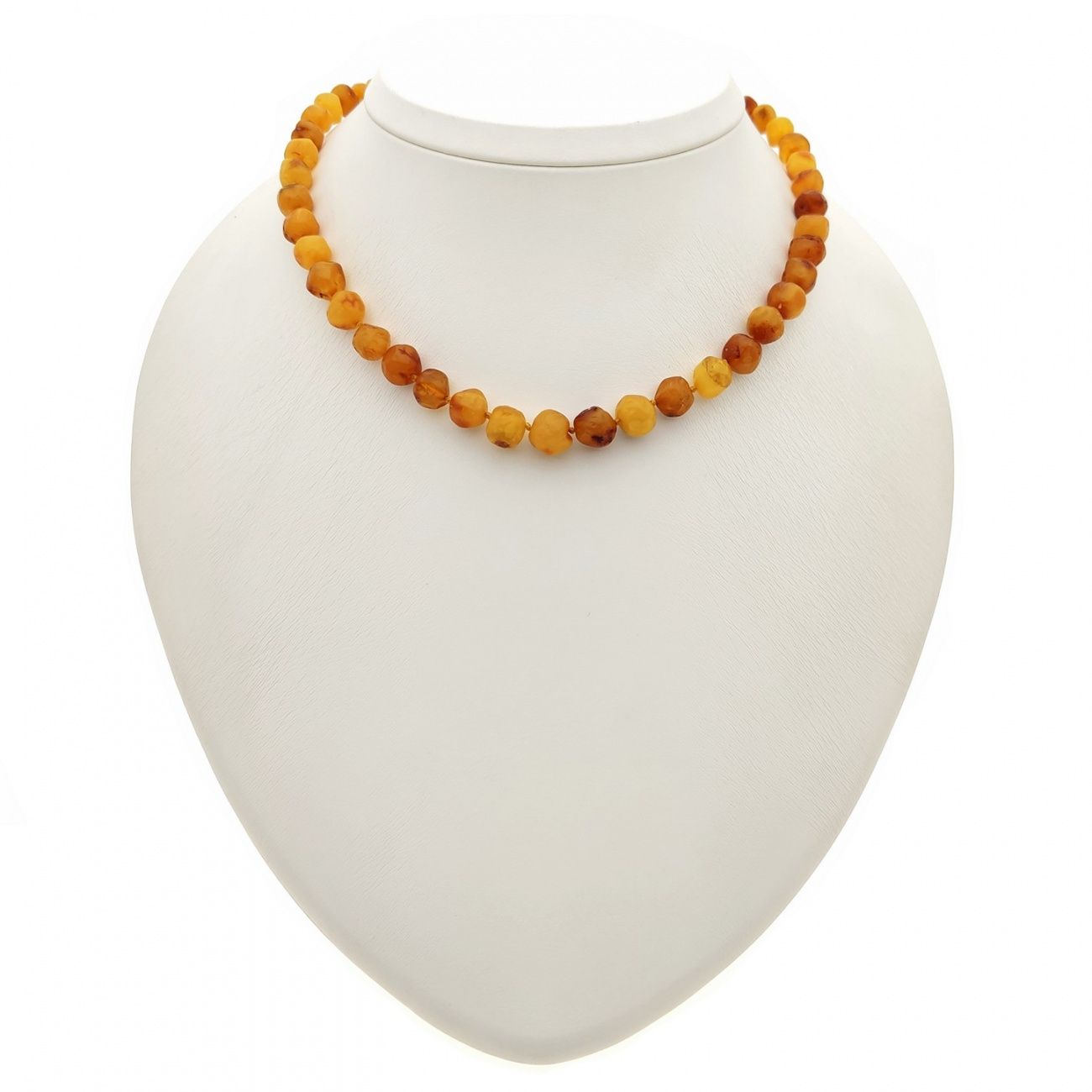 Бусы "Кусанка" из янтаря