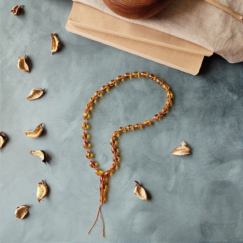 Четки мусульманские янтарь