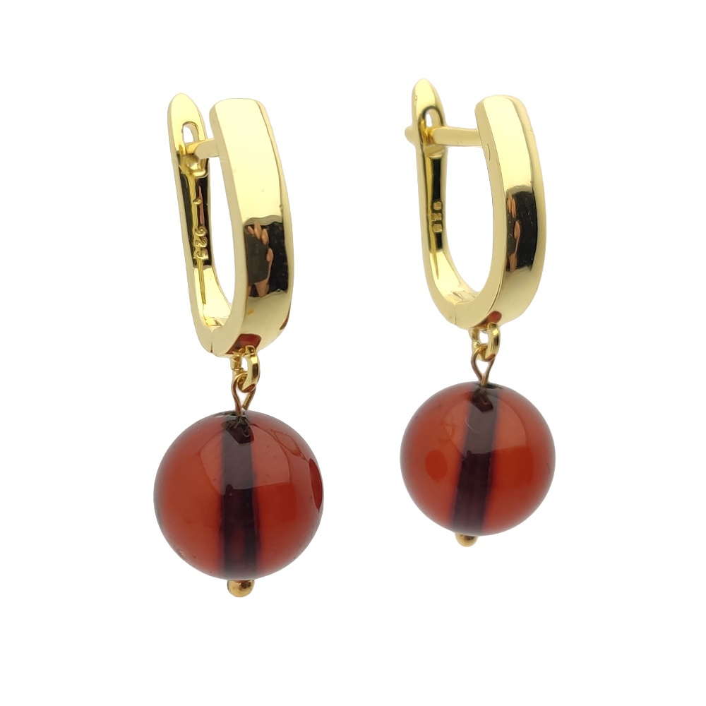 Серьги, Янтарь,ПСР 2004205364