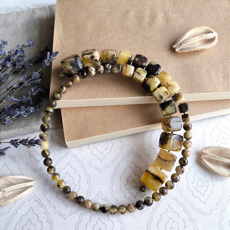 Колье "Италия" Янтарь