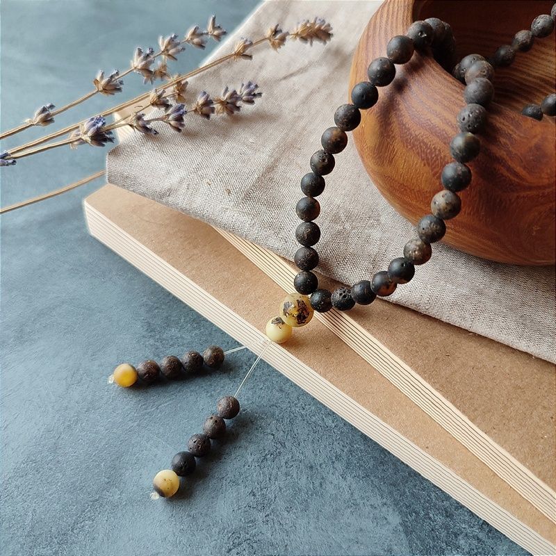 Четки будд. янтарь