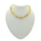 Бусы "Шар" из янтаря