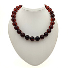 Бусы "Шар" из янтаря