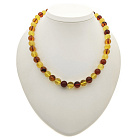 Бусы "Шар" из янтаря